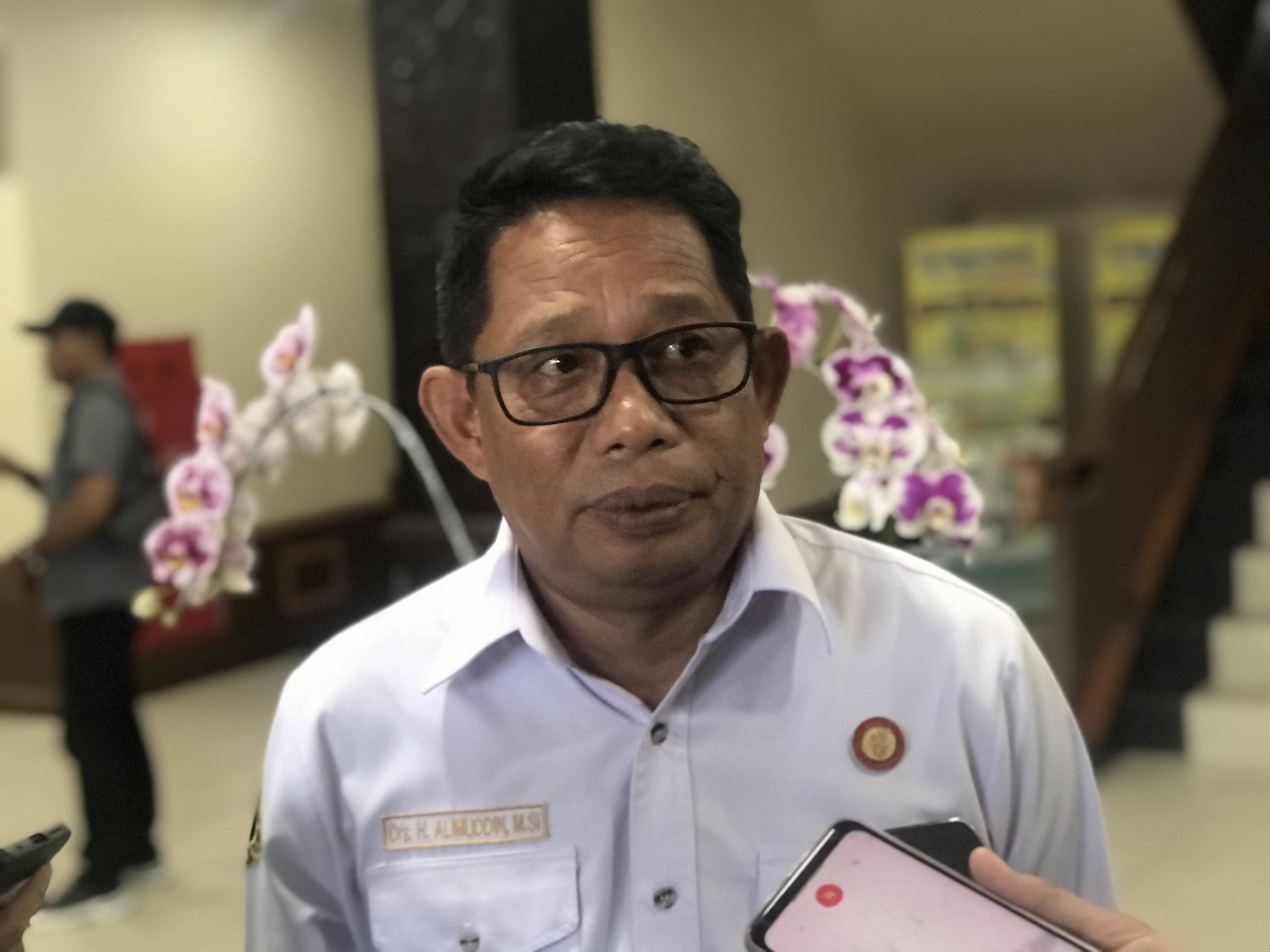 Deputi Bidang Sosial, Budaya dan Pemberdayaan Masyarakat OIKN, Alimuddin. (Fauzan/Kaltimtoday)